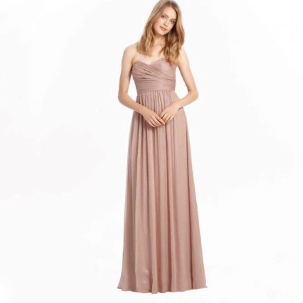 Monique Lhuillier Madeline Pink Gown